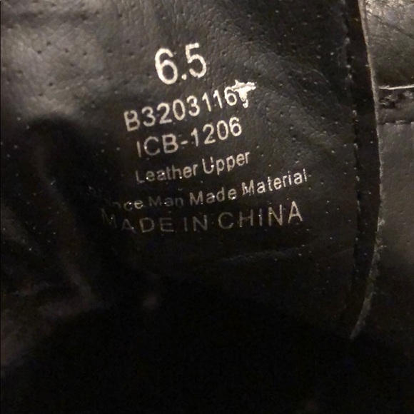 Black lace up booties - Picture 8 of 8